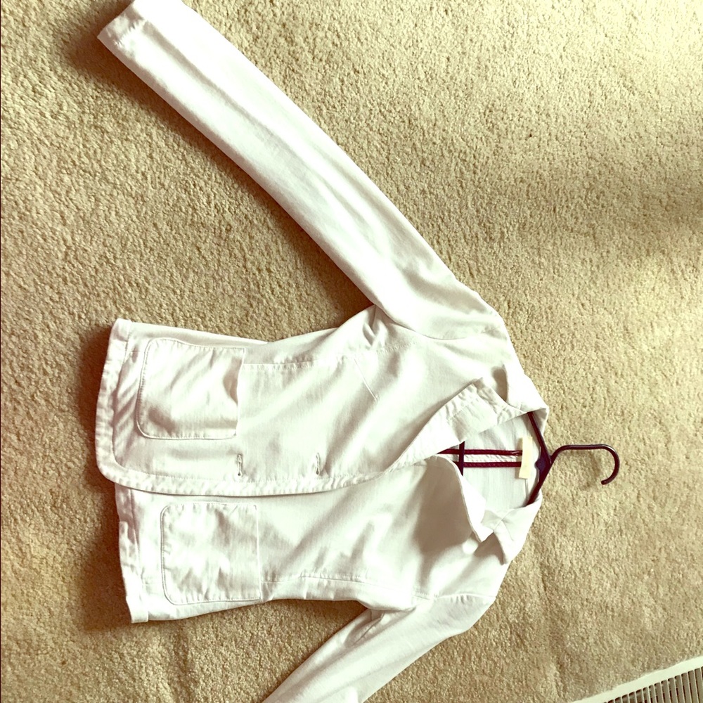 White blazer